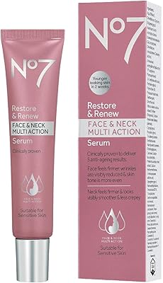 Multi-user serum no7 Restore & Renew for the face and neck, 30 ml.. Need it fast? Need it cheap? Choose DIAYTAR Nigeria.