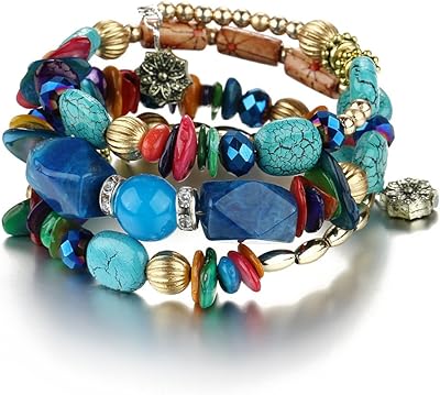 Yellow Chimes for women and girls bracelet, a modern multilayer bracelet in natural stones, bohemian color, m.. Shop across boundaries with DIAYTAR NIGERIA's comprehensive catalog delivered nationwide at budget rates.