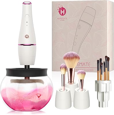 Dabuza make -up and drying cleaning and drying machine, cleaner for superior quality makeup brushes, dryer for makeup brushes - white.. Explore limitless products on DIAYTAR Nigeria — at the lowest prices.