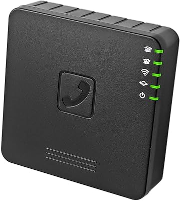 The Asterisk Ata wireless phone adapter your FXS Fax GT202 Double Port SIP supports Wi-Fi. Suitable for the house or the business (black).. Shop without boundaries at DIAYTAR NIGERIA, offering affordable products with convenient delivery times.