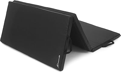 Thick Foldable Prosource 6 "X 4" foldable drive mat with battery transport handles, martial arts, gymnastics, stretching and basic training.. DIAYTAR NIGERIA: Bringing quality products to every Nigerian home at prices everyone can afford.