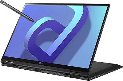 Tablet LG 2-EN-1 14T90Q 2022 with 14 inch IPS screen (1920 x 1200), Intel Evo i7 1260p of 12th generation, LPDDR5 16 GB, SSD NVME 1 TO, FHD webcam, WiFi 6e, Thunderbolt 4, Windows 11 Black.. Shop like never before with DIAYTAR NIGERIA's comprehensive marketplace and budget-friendly shipping.