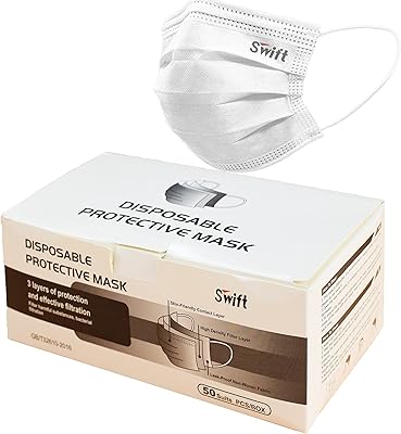 SWIFT 50 -room mask (white).. DIAYTAR NIGERIA: Your trusted e-commerce partner with extensive product choices and affordable delivery.