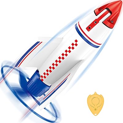 Electric rocket launcher toy Art Creativity for children, rechargeable rocket toy with safe landing propellers, super tracking rocket, steam games in extra-Atmospheric space.. Shop across boundaries with DIAYTAR NIGERIA's comprehensive catalog delivered nationwide at budget rates.