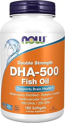 Now, DHA-500 supplements with 250 EPA, distilled molecularly, support brain health*, 180 capsules.. Shop smarter with DIAYTAR Nigeria — affordable prices and a wide product range delivered in just 5 to 8 days.