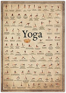 The White Shop Yoga poses Posting Classic Design For the Home Sports Salle, Complete Body Training for Beginners, Yoga positions Table, Printing on canvas as a gift for yoga lovers.. DIAYTAR NIGERIA delivers happiness in 5-8 days with our affordable and diverse product range.