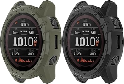 [Package of 2] Robust Garmin Tactics 7/7 Pro protective case (without screen protector) for Garmin Tactics 7 Pro (Black + Green).. Experience retail satisfaction with DIAYTAR NIGERIA's comprehensive platform and prompt shipping service.