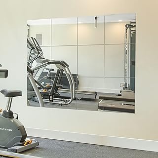 Roming 12 "gym mirrors x Glass wall mirror.. DIAYTAR NIGERIA: Where shopping is easy, prices are low, and delivery is just days away.