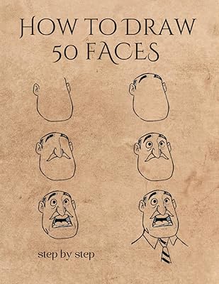 How to draw 50 faces: a simple and easy drawing guide, step by step | Creative gift for comic book designers and designers... Affordable choices, delivered fast — that's the DIAYTAR Nigeria promise.