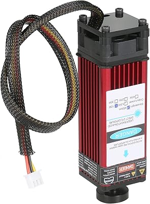 Domari 10W 450NM laser module for engraving with high precision adjustable focal -on -fitting head for plastic engraving, leather, wood, acrylic for laser engraving machine, CNC cutting machine.. Your digital shopping companion, DIAYTAR NIGERIA offers exceptional value with delivery in less than 8 days.
