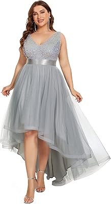 Ever-Pretty plus formal evening dresses for women double neck in tulle a tulle large size 0147a-da.. Your complete e-commerce destination, DIAYTAR NIGERIA combines variety with budget-friendly nationwide shipping.