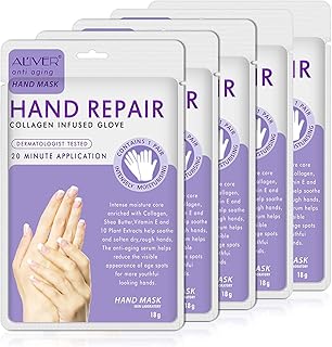 Exfoliating mask for alive hands, (5 pieces) moisturizing gloves, natural hydrating therapy gloves, exfoliating mask for dry hands, repair of rough skin for men and women.. Transform how you shop with DIAYTAR NIGERIA's vast selection and budget-friendly delivery options.