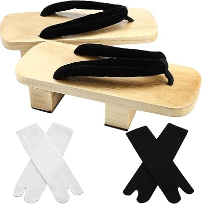 Japanese Hercicy Geta Japanese Habs with 2 pairs of socks.. Your everyday shopping companion, DIAYTAR NIGERIA offers unbeatable value with nationwide delivery.