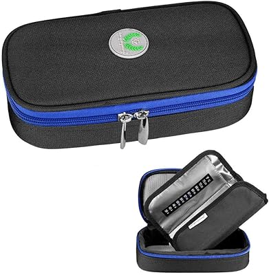 Insulin insulated travel bag, portable isothermal bag for insulin pens and diabetic supplies, black.. DIAYTAR NIGERIA brings affordable shopping to every Nigerian home with delivery in just 5-8 days.