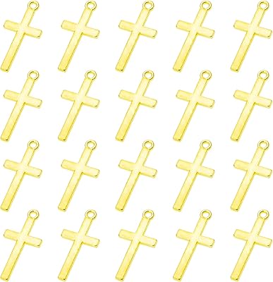 CHAPINTE SMALL CROSS Metal pearls pearls pendant Easter buckle Bracker Key Flower Flower Draw jewelry Find a party gift handmade, 20pcs.. DIAYTAR NIGERIA delivers more than expected with our extensive catalog and 5-8 day delivery service.