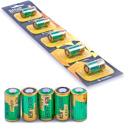 Batiles for Good Boy anti-ability necklace, pack of 5 alkaline batteries 6 V 4LR44 (alias PX28A, A544, K28A, V34PX).. DIAYTAR NIGERIA: Empowering Nigerians with access to affordable products delivered within 8 days.