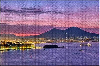 Mont Vésuve Golfe Naples 1000 Pieces Wooden Puzzle For Adults DIY DIY DIY Children Educational Puzzles Creative Games Toy Gifts Interior Decoration.. DIAYTAR NIGERIA brings the marketplace to your home with budget-friendly prices and nationwide delivery.