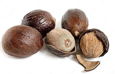 Nutmeg with saffron shell, 1 kg.. DIAYTAR NIGERIA: Your partner in affordable online shopping with dependable delivery within 8 days.