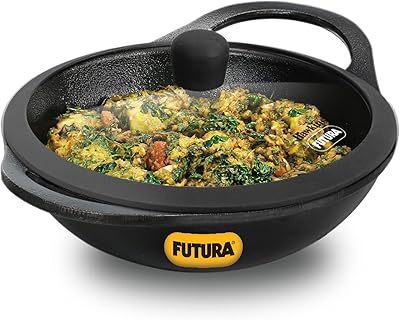 Kadai in Hawkins Futura 2L Natural Natural Natural With Glass Cover Kitchen Battery.. Your shopping journey simplified with DIAYTAR NIGERIA's vast selection and budget-friendly shipping.