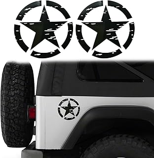 Hooke Road black car bumper stickers for Jeep Wrangler Yj TJ JK JL Gladiator Tacoma Tundra Ram Pickup Truck - Pair, 6.3 ".. Discover the joy of online shopping with DIAYTAR NIGERIA's budget-friendly prices and reliable shipping.