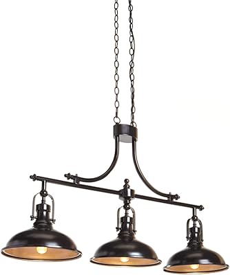 Design signature by Ashley Joyla Urban Chic suspension lamp, Bronze finish.. DIAYTAR NIGERIA: Where shopping meets satisfaction with affordable prices and delivery within 8 days.