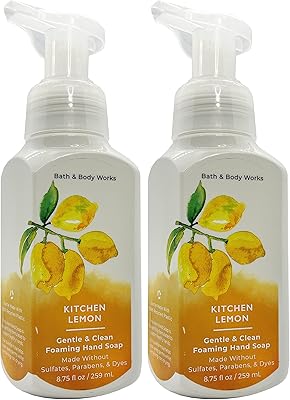 Sweet foaming soap for Bath & Bodys Kitchen Lemon Works.. Shop from our extensive catalog at DIAYTAR NIGERIA and enjoy doorstep delivery in just 5-8 days.