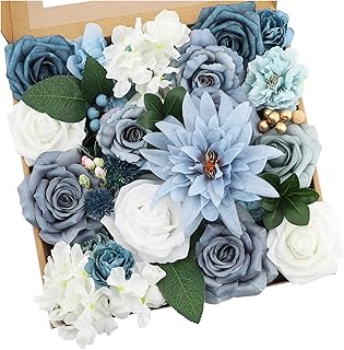 Levana.M False pink flowers dusty blue pink in silk box combined with artificials for bouquets.. Nigeria's most diverse e-commerce platform delivers quality and affordability to your doorstep in 5-8 days.