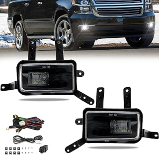 LED fog lights for Chevy Tahoe/Suburban and GMC Yukon/Yukon XL 2015 2016 2016 with switch and son (LED).. DIAYTAR NIGERIA combines affordability, variety, and convenience with nationwide delivery services.