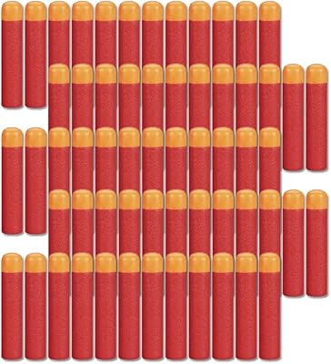 Dart of darts in Red Recharge Anroy foam of 60 pieces of 9.5 cm for the blasters Nerf N-Strike Elite Mega Series.. From checkout to your doorstep in less than a week — DIAYTAR Nigeria.