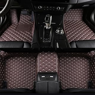 Personalized car floor mats for Hyundai Sonata 8. Generation (DN8) 2020 2021 2022 2023, full leather lining, non -slip, waterproof, all seasons, brown.. Your shopping aspirations fulfilled at DIAYTAR NIGERIA with competitive prices and reliable delivery.