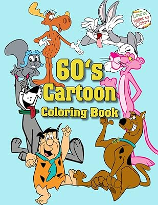 Coloring book for cartoons from the 60s: a superb coloring book with giant illustrations so that children and adults can color, relax and have fun.. DIAYTAR NIGERIA makes every shopping desire a reality with affordable prices and delivery in 5-8 days.