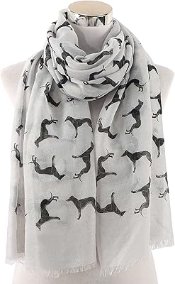 Yeprem women's scarves, animal printed scarf for ladies, new Korean style, pretty high quality dog ​​shawl, 70 * 180cm, thin polyester scarf with breathable pompoms.. Experience shopping without stress at DIAYTAR NIGERIA's comprehensive and budget-friendly platform.