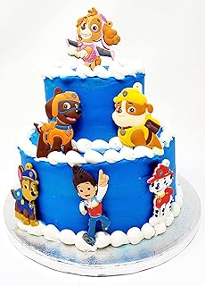 Paw Patrol cake decoration kit including Ryder, Zuma, Chase, Rubble, Marshall and Sway.. Say goodbye to long wait times — DIAYTAR Nigeria ships in just 5–8 days!