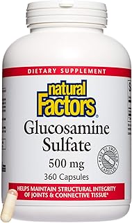 Natural factors glucosamine sulphate 500 mg. 360 capsules 49671.. DIAYTAR NIGERIA: Where every Nigerian finds what they need at prices they can afford, delivered promptly.