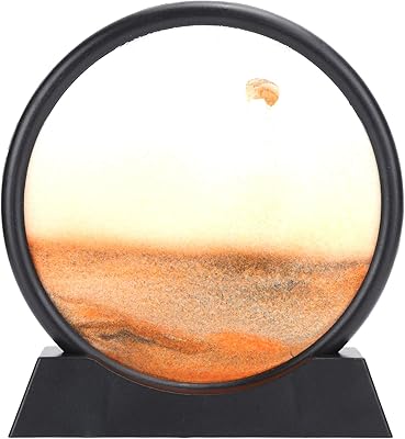 Holppo Moving Sand Art, ornament of paint on 3D sand in wear resistant plastic wear, beautiful paint on multifunction mobile sand for hotels, restaurants (7.5 inch yellow).. DIAYTAR NIGERIA: Your trusted e-commerce partner with extensive product choices and affordable delivery.