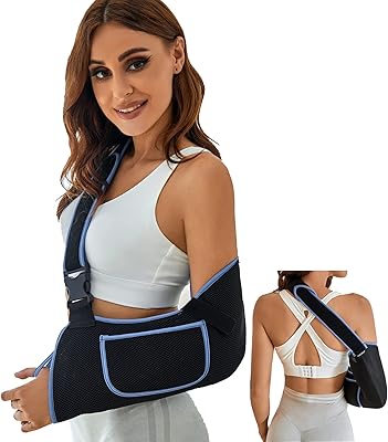 Viskonda shoulder immobilizer - Rotateur headdress support - comfortable medical scarf for shoulder injuries, left and right, men and women, for fracture, dislocation, fracture, tension (average).. Shop from anywhere in Nigeria and receive your DIAYTAR purchases at affordable prices within a week.