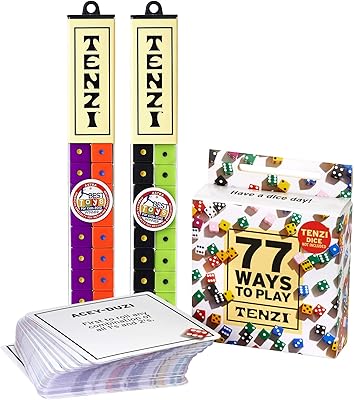 Tenzi 2 -pack for 8 players - 8 games of 10 dice with 77 additional ways to play in Tenzi.. Find more for less — only on DIAYTAR Nigeria.