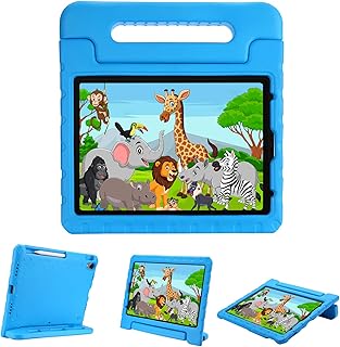 Protisse child protection shell for iPad Air 4 10.9 inches 2020 / iPad Pro 11 inch 2018 1st generation, antichoc with handle and support - Blue.. With DIAYTAR Nigeria, you can browse through thousands of items at the best prices. Place your order today and receive it in less than a week.