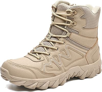Tactical military boots zjdu light and breathable military boots all -terrain lace boots in the desert light and waterproof safety shoes for hiking work.. DIAYTAR NIGERIA: Where shopping meets satisfaction with affordable prices and reliable 5-8 day shipping.