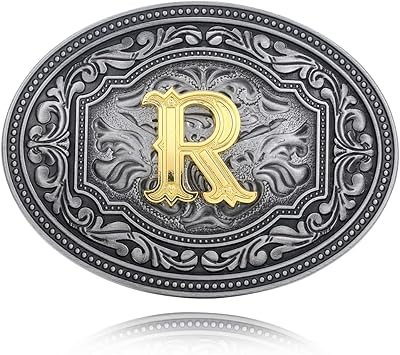 QQA Western Belt Buckle Initial Letters ABC in Z Cowboy Rodeo New Belt Buckle Best Gift for Men Women.. Experience the convenience of boundless shopping with DIAYTAR NIGERIA's affordable platform and quick shipping.