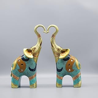 Suguti Large elephant statue interior decoration, elephant figurines interior decoration, elephant figurines with upper box (2 pieces size m).. Experience retail satisfaction with DIAYTAR NIGERIA's comprehensive platform and prompt shipping service.