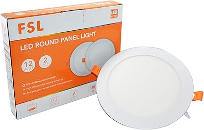 FSL LED panel 3033R 12W for 1 box (hot white 3000K).. Experience the power of choice with DIAYTAR NIGERIA's extensive catalog delivered within the week.