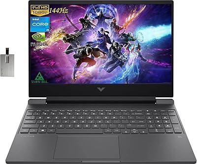 HP 15.6 inch 144 Hz Intel Core 12 i5-12450h gaming laptop from Victus.. DIAYTAR NIGERIA: Bringing quality products to every Nigerian home at prices everyone can afford.