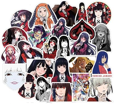 50pcs Kakegurui self-adhesive for laptop, waterproof Japanese animable vinyl stickers for cup, water bottle, bumper, car, skateboarding, baggage suitcase for teenagers.. Discover the perfect balance of selection and value with DIAYTAR NIGERIA's nationwide delivery service.