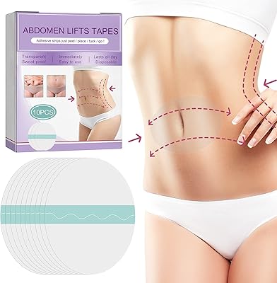 Stomach firming strips, body tape, for cellulite and sagging abdomen, 10 pieces raise cellulite and the sagging of the abdomen, smooth the wrinkles.. From essentials to electronics, DIAYTAR Nigeria ships your order in no time.