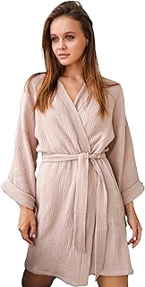 Lightweight Double Gaze Women - Soft Soft Summer Beach Dress - Turkish Cotton Cotton Mousseline for Women's Cotton.. Shop across boundaries at DIAYTAR NIGERIA and enjoy budget-friendly nationwide delivery within the week.