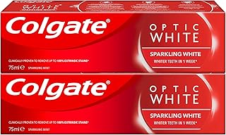 Whitling sparkling toothpaste Colgate Optic White Pro - 75 Oz (Package of 2).. Unlock access to a wide range of products with DIAYTAR NIGERIA's affordable e-commerce platform.