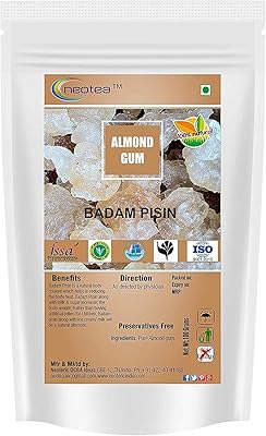 Gomme d'amande nyoti badam bisin - 100 % naturelle 100 g (3,5 OZ).. Say goodbye to long wait times — DIAYTAR Nigeria ships in just 5–8 days!