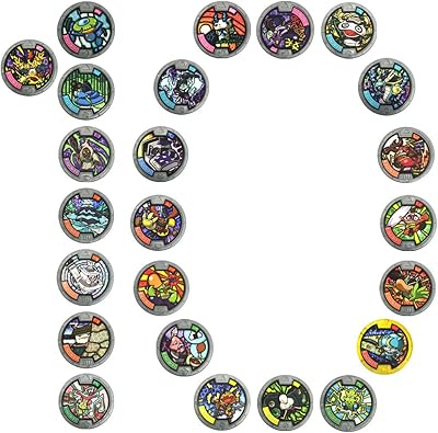 Yo -kai Watch - 1 mega value (10 random styles provided) medal by anime.. DIAYTAR NIGERIA: Bringing quality products to your doorstep at prices that won't break the bank.