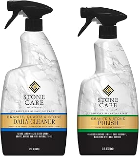 Stone Care International Cleaning and Polishing Kit for Granite Stone For Stone Sofa, Marble, Granite, Quartz, Limestone and Korean Tiles.. DIAYTAR NIGERIA: Your one-stop e-commerce destination with affordable prices and nationwide delivery in 5-8 days.